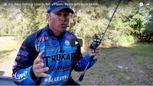 how to fish plastic worms