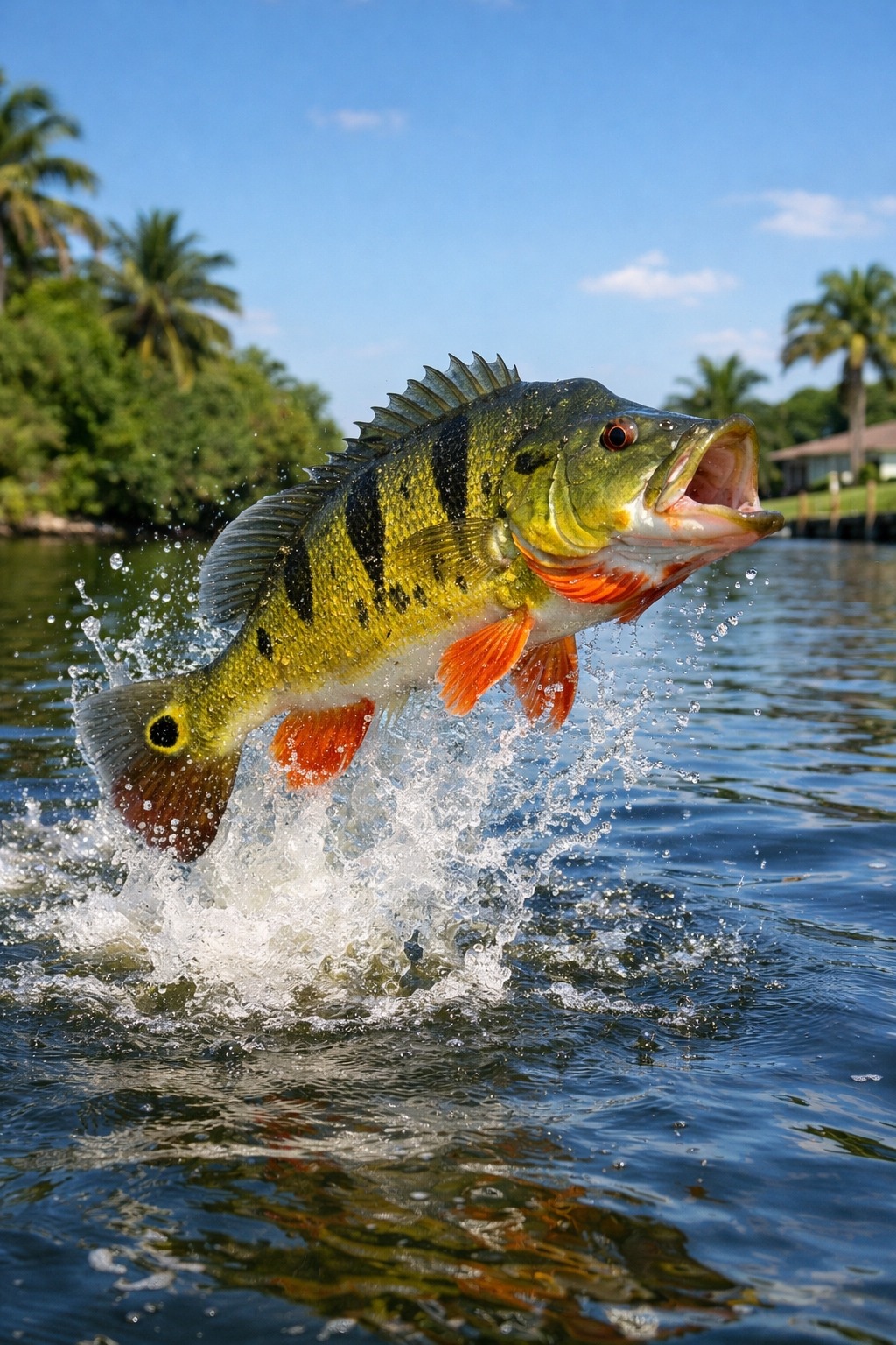 Peacocks in American waters